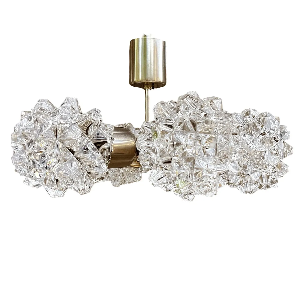 Sputnik chandelier by Kamenicky Senov, 1970s 6