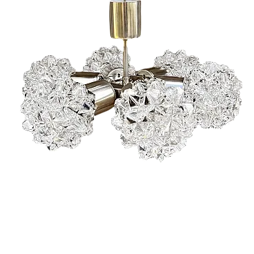 Sputnik chandelier by Kamenicky Senov, 1970s