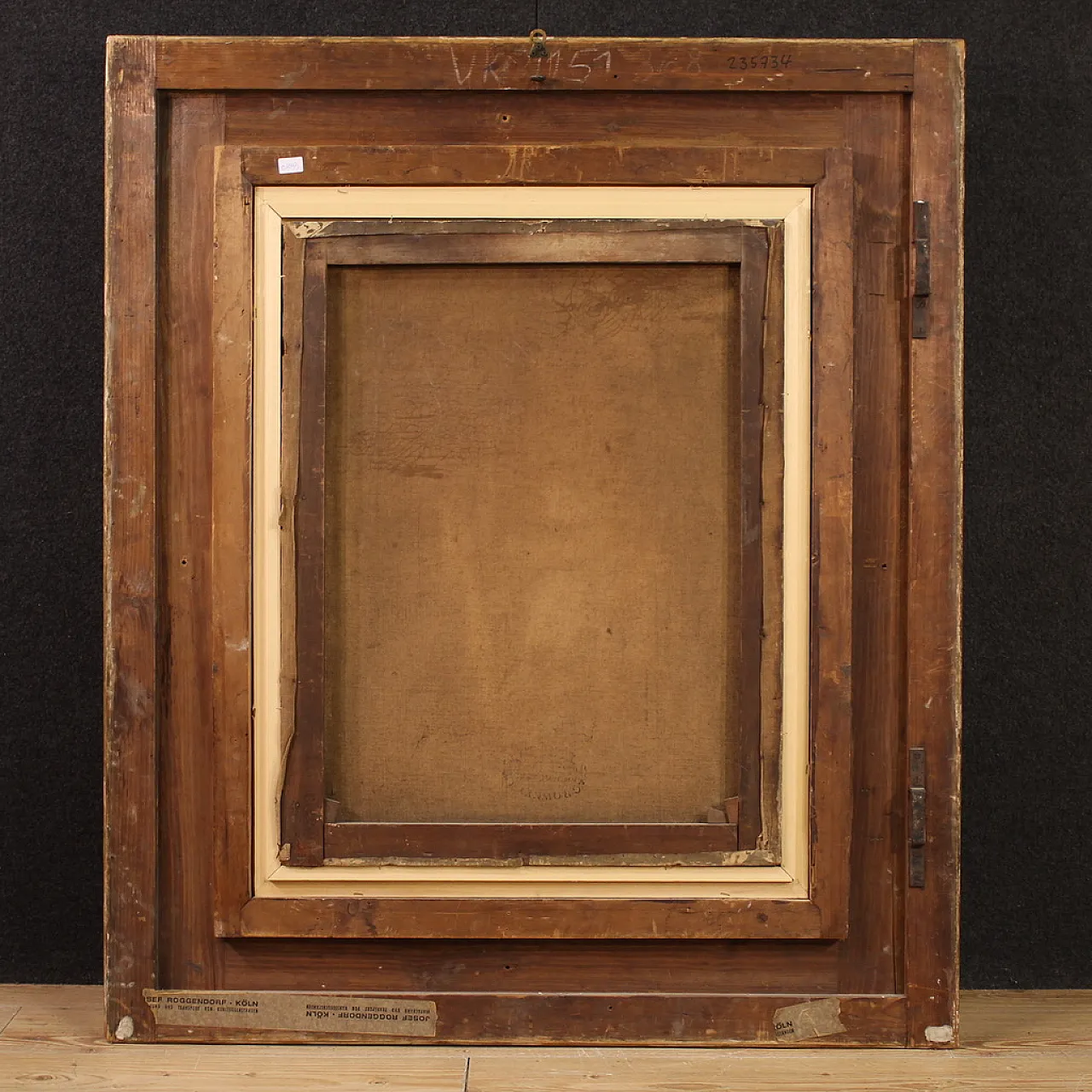 Portrait of a lady, oil on canvas 19th century 10