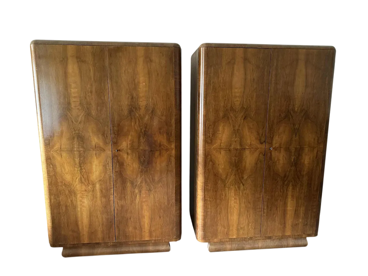 Pair of Art Deco cabinets, 1930s 6
