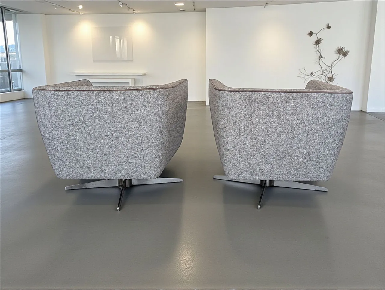 Coppia di poltrone in tessuto mod. Spiritosa di Divani & Divani, '2000 4