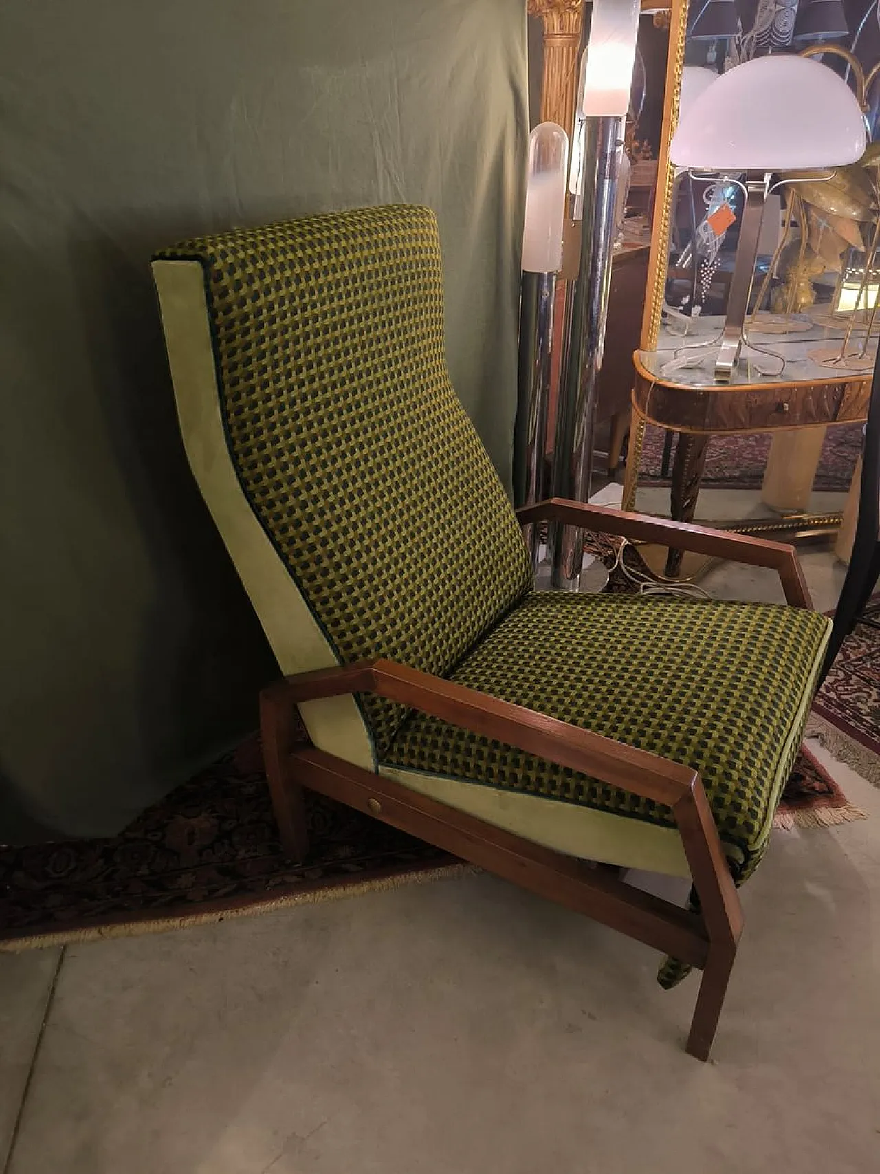 Sedia reclinabile di Gio Ponti, anni '60 3