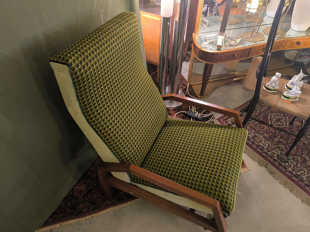 Sedia reclinabile di Gio Ponti, anni '60 6