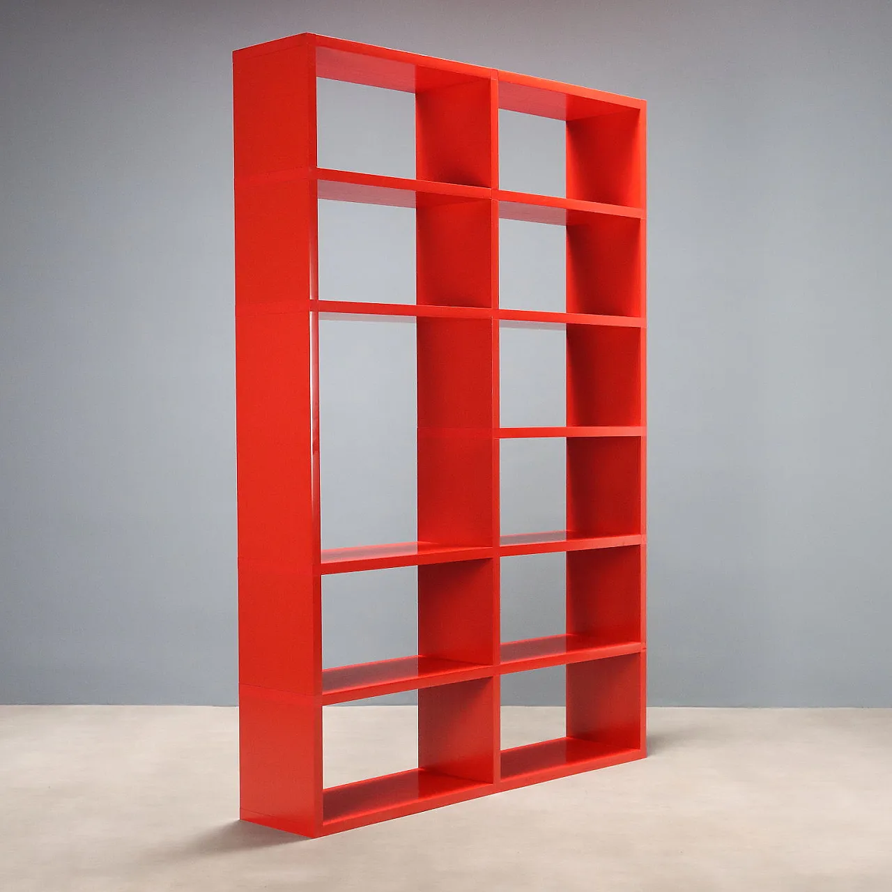 Kartell modular bookcase by Giulio Polvara, late 20th century 9