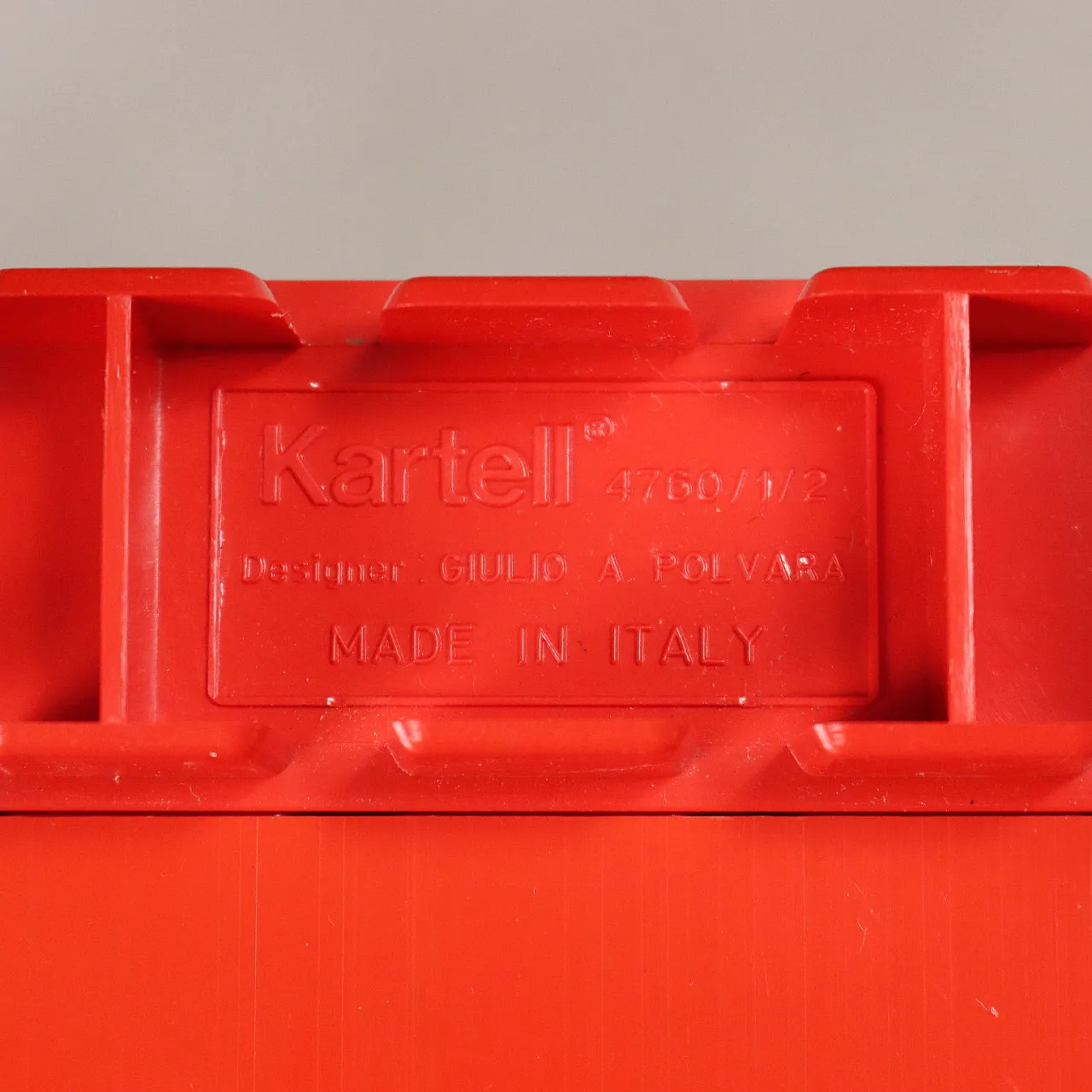 Kartell modular bookcase by Giulio Polvara, late 20th century 10