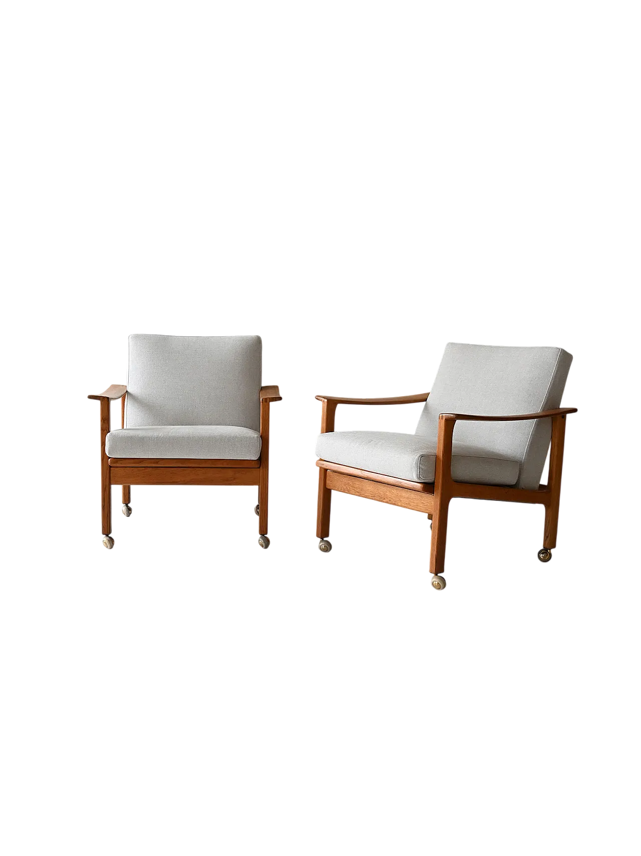 Coppia di poltrone scandinave di Ferd. Lundquist Göteborg 11