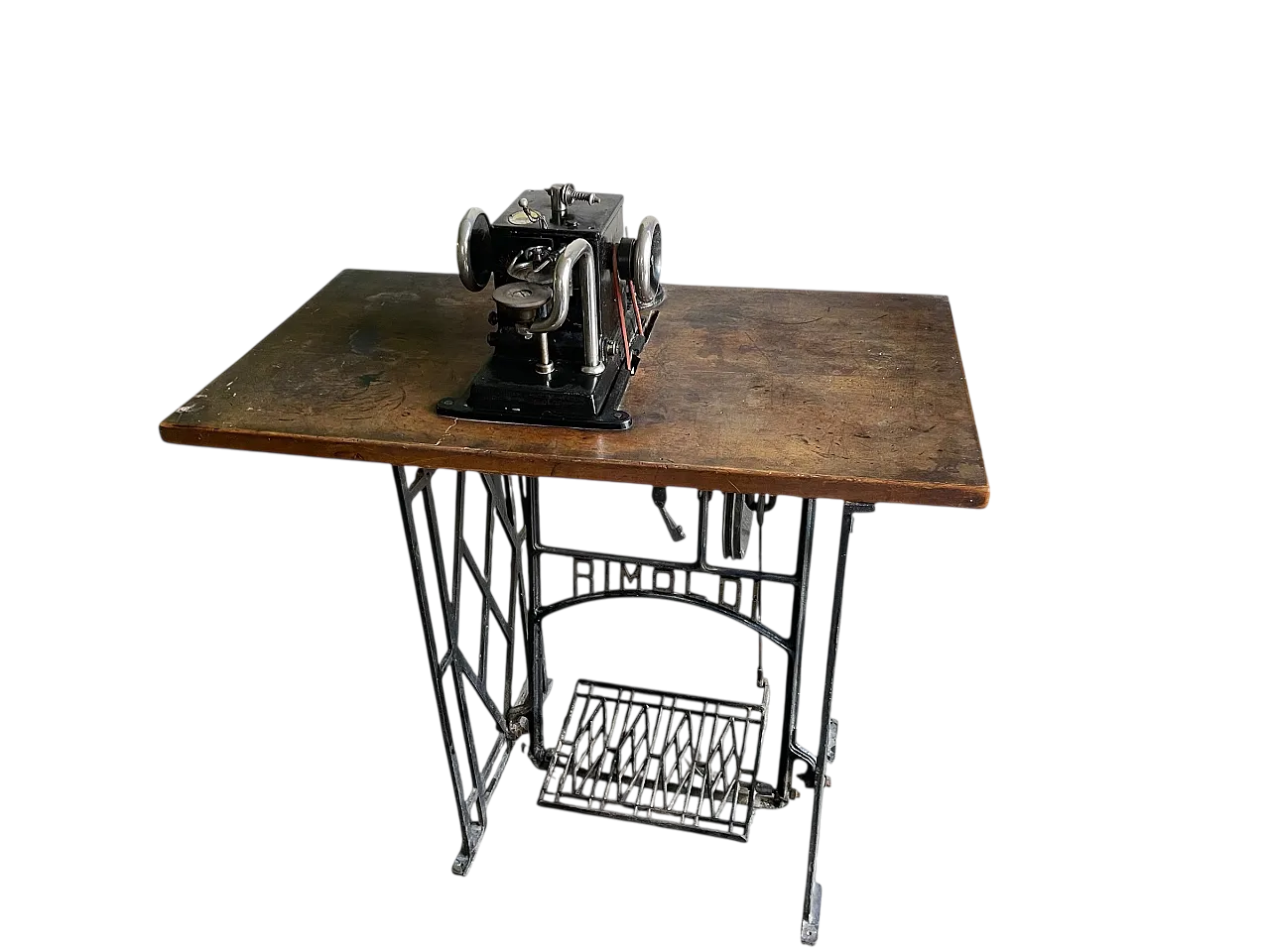 Macchina da cucire per la pelle italiana di Virginio Rimoldi, anni '40 8