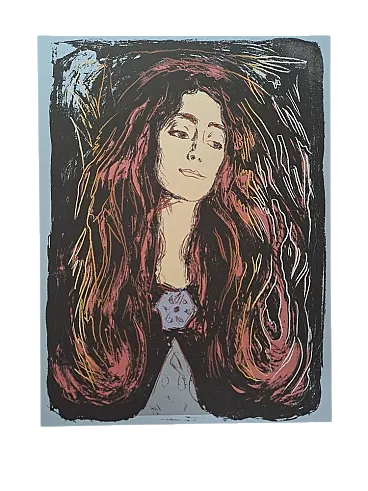 Portrait by Andy Warhol, 1980s