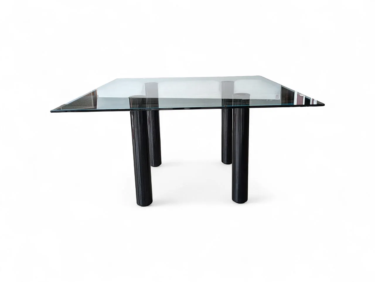 Tavolo in vetro anni '70 1