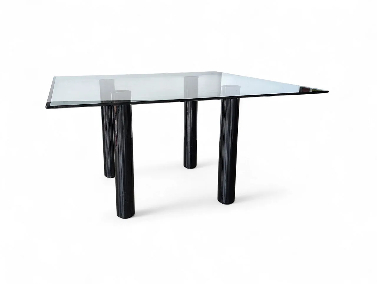 Tavolo in vetro anni '70 2