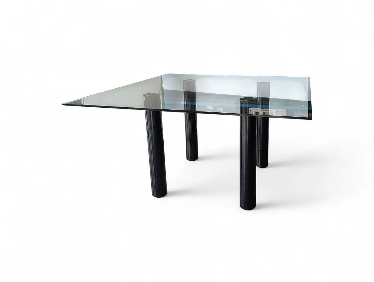 Tavolo in vetro anni '70 3