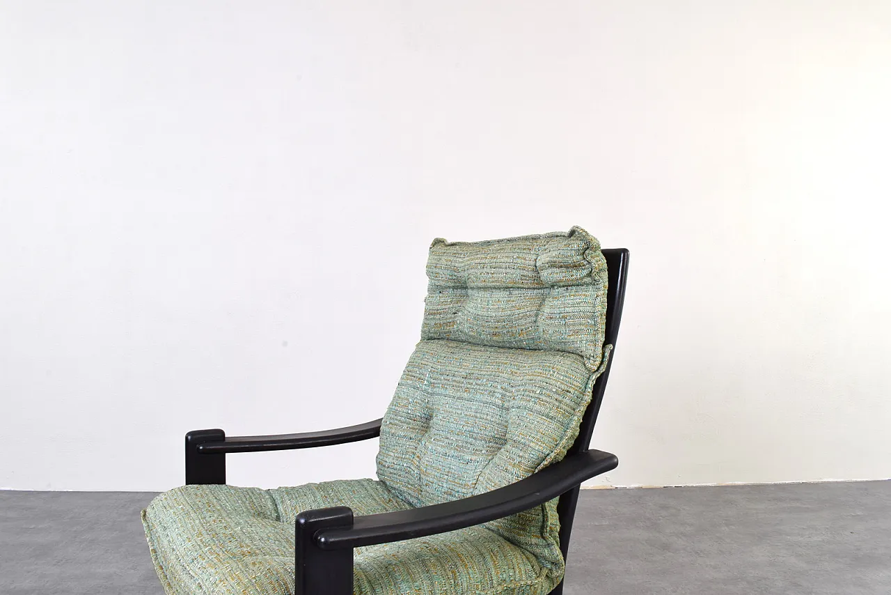 Poltrone e tavolino da caffè Mid-Century, danesi, anni '70 9