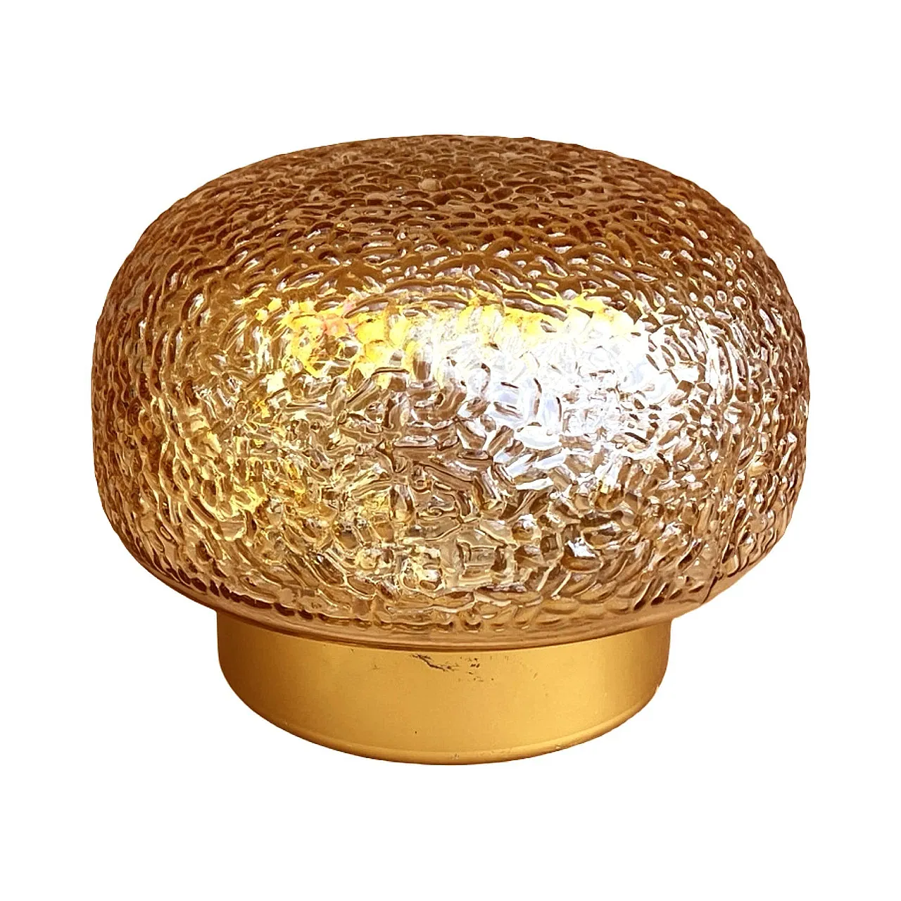 Ceiling lamp by VEB Beleuchtungsglas Kombinat Goerlitz, 1970s 1