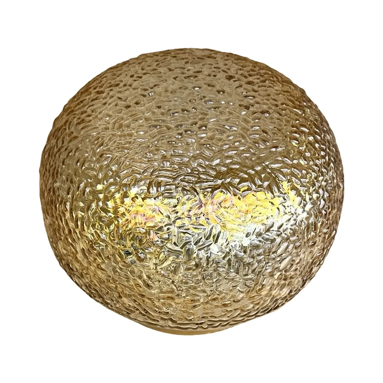 Ceiling lamp by VEB Beleuchtungsglas Kombinat Goerlitz, 1970s 8