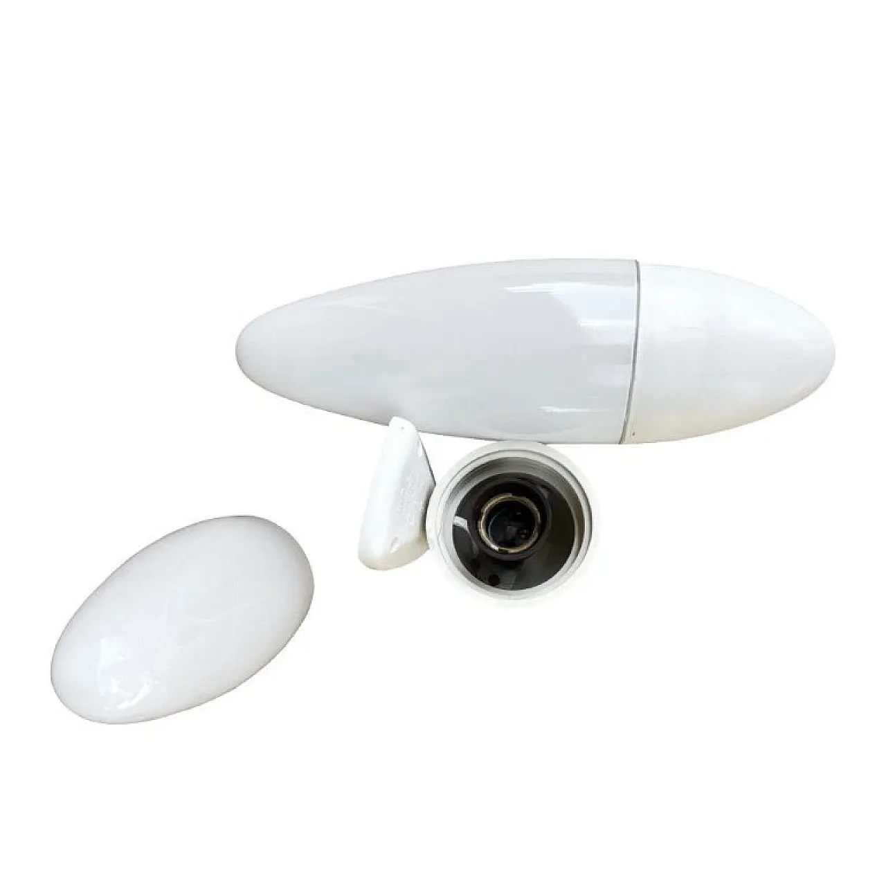 Pair of wall lamps by Elektrosvit Nové Zámky, 1950s 3