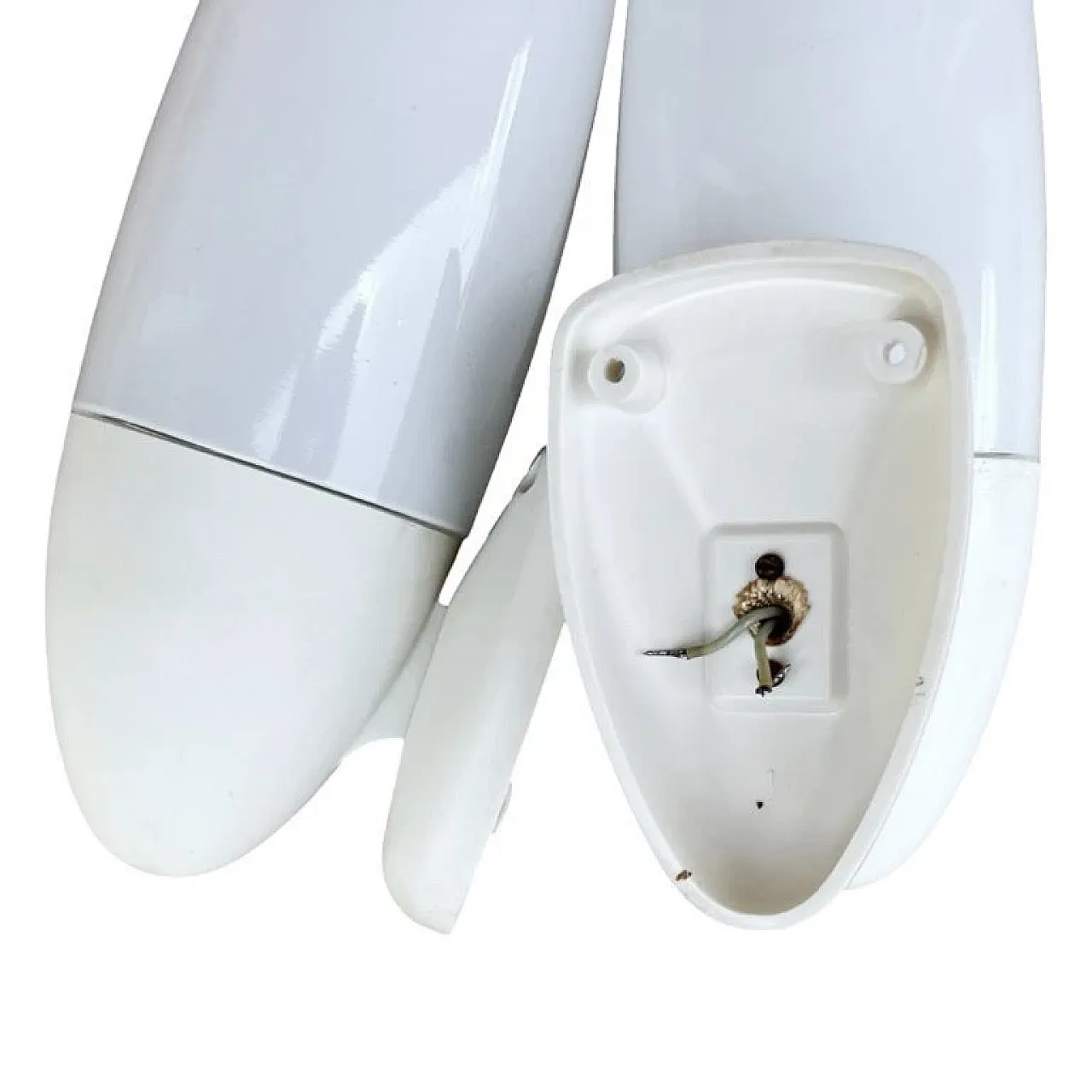 Pair of wall lamps by Elektrosvit Nové Zámky, 1950s 4