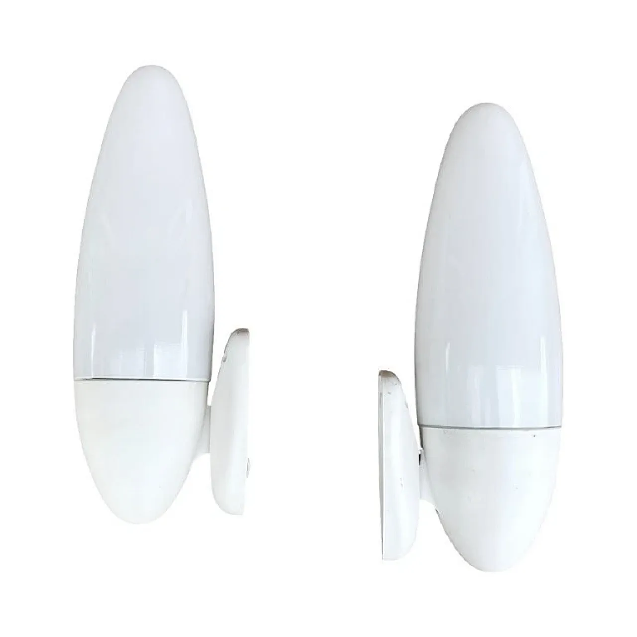 Pair of wall lamps by Elektrosvit Nové Zámky, 1950s 5