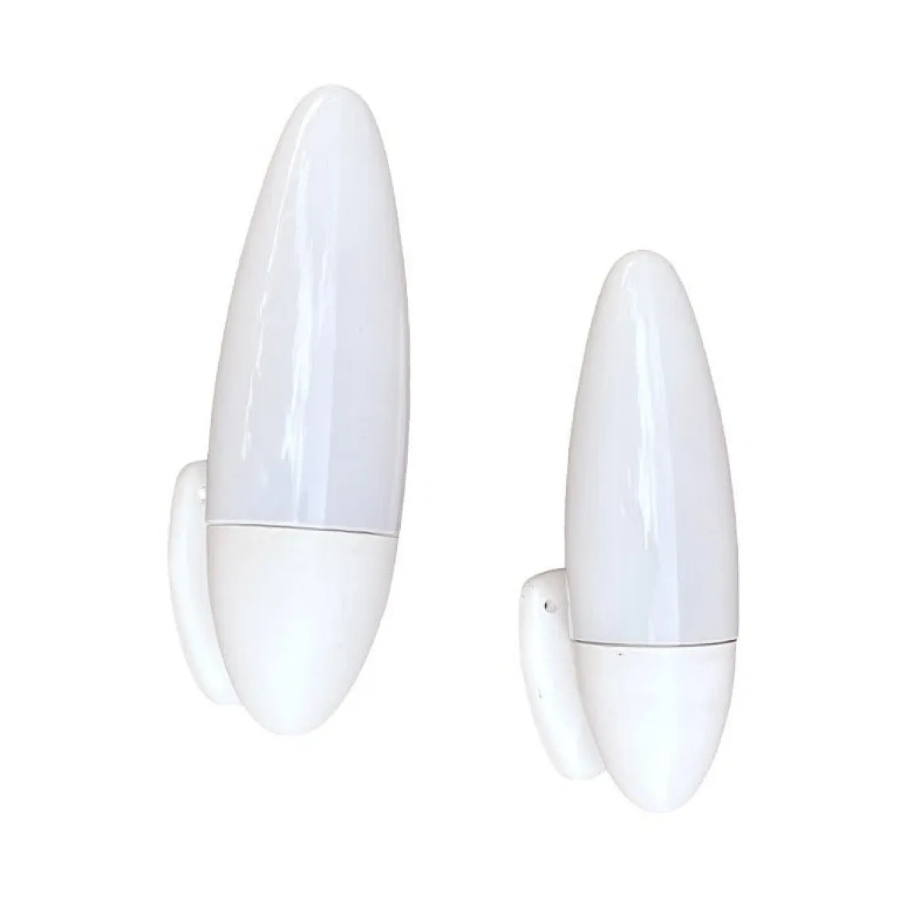 Pair of wall lamps by Elektrosvit Nové Zámky, 1950s 6