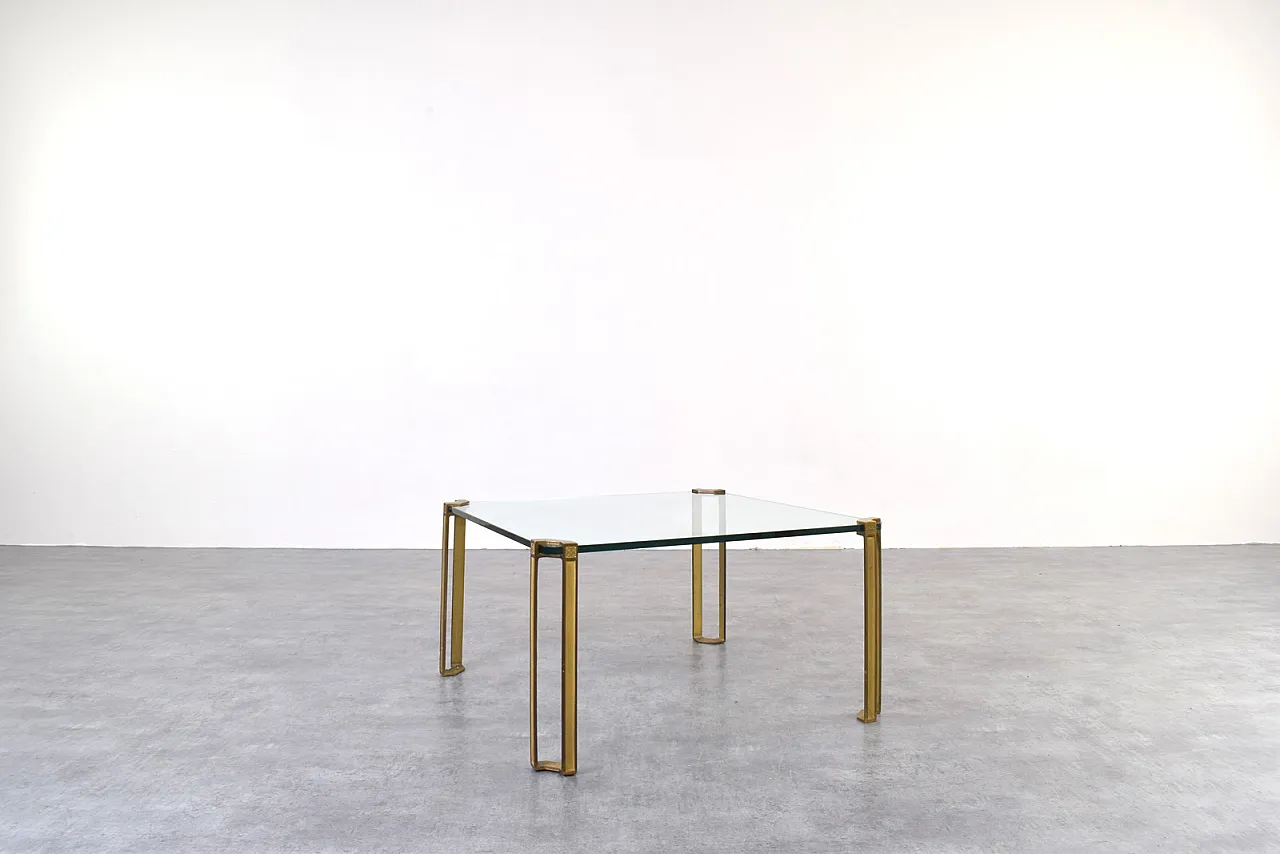 Coppia di tavolini Hollywood Regency di Peter Ghyczy, anni '70 2