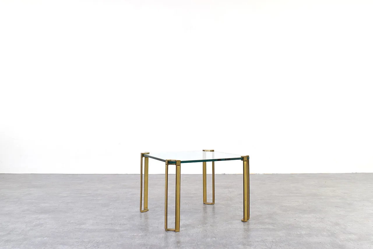 Coppia di tavolini Hollywood Regency di Peter Ghyczy, anni '70 10