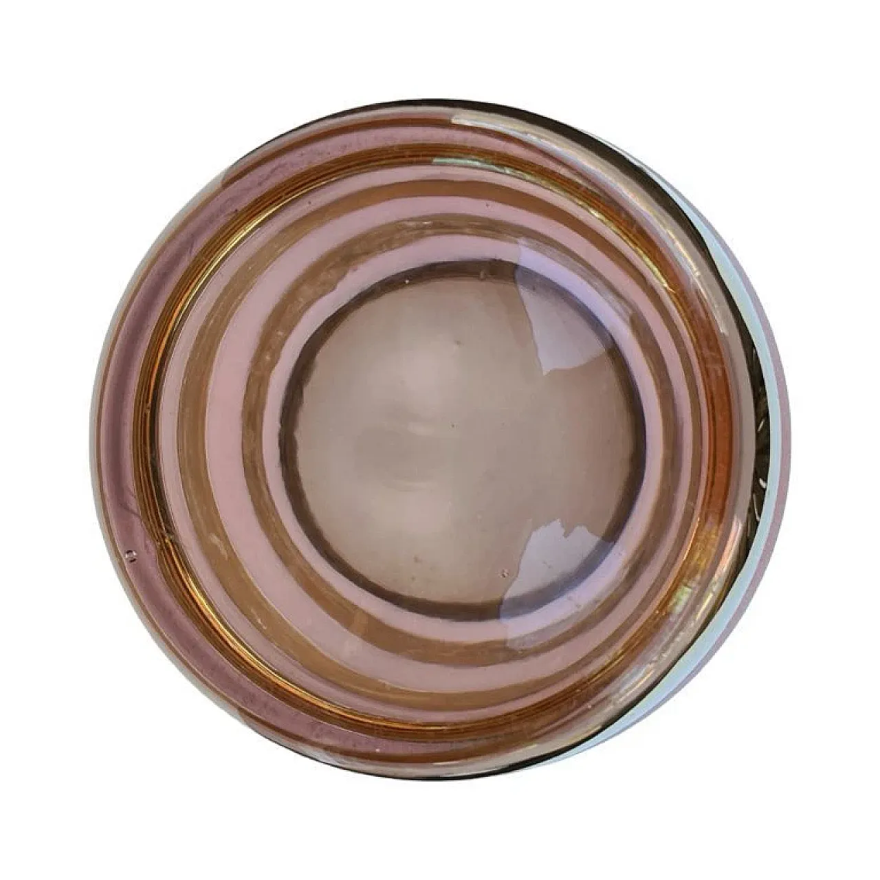 Large gilded vase, 1980s 4