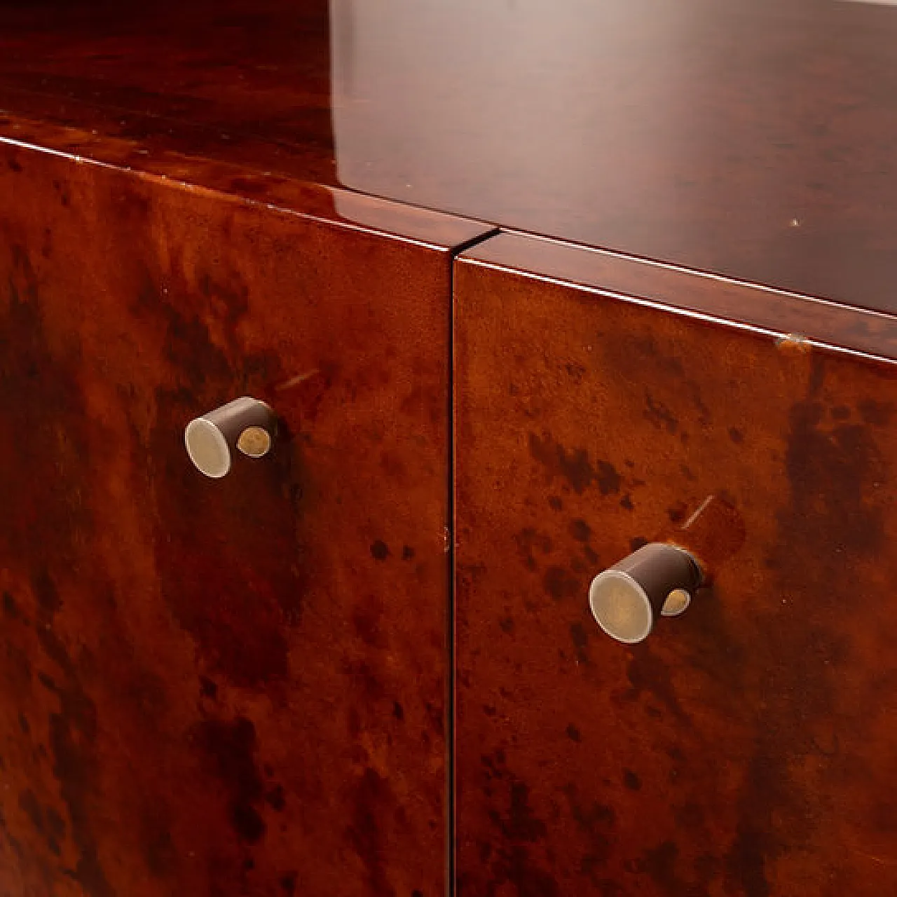 Libreria in pergamena di Aldo Tura per Tura Milano, 1960s 3