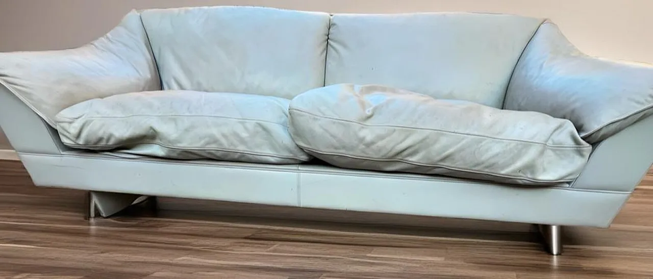 Serenade sofa by Tito Agnoli for Poltrona Frau, 1980s 3