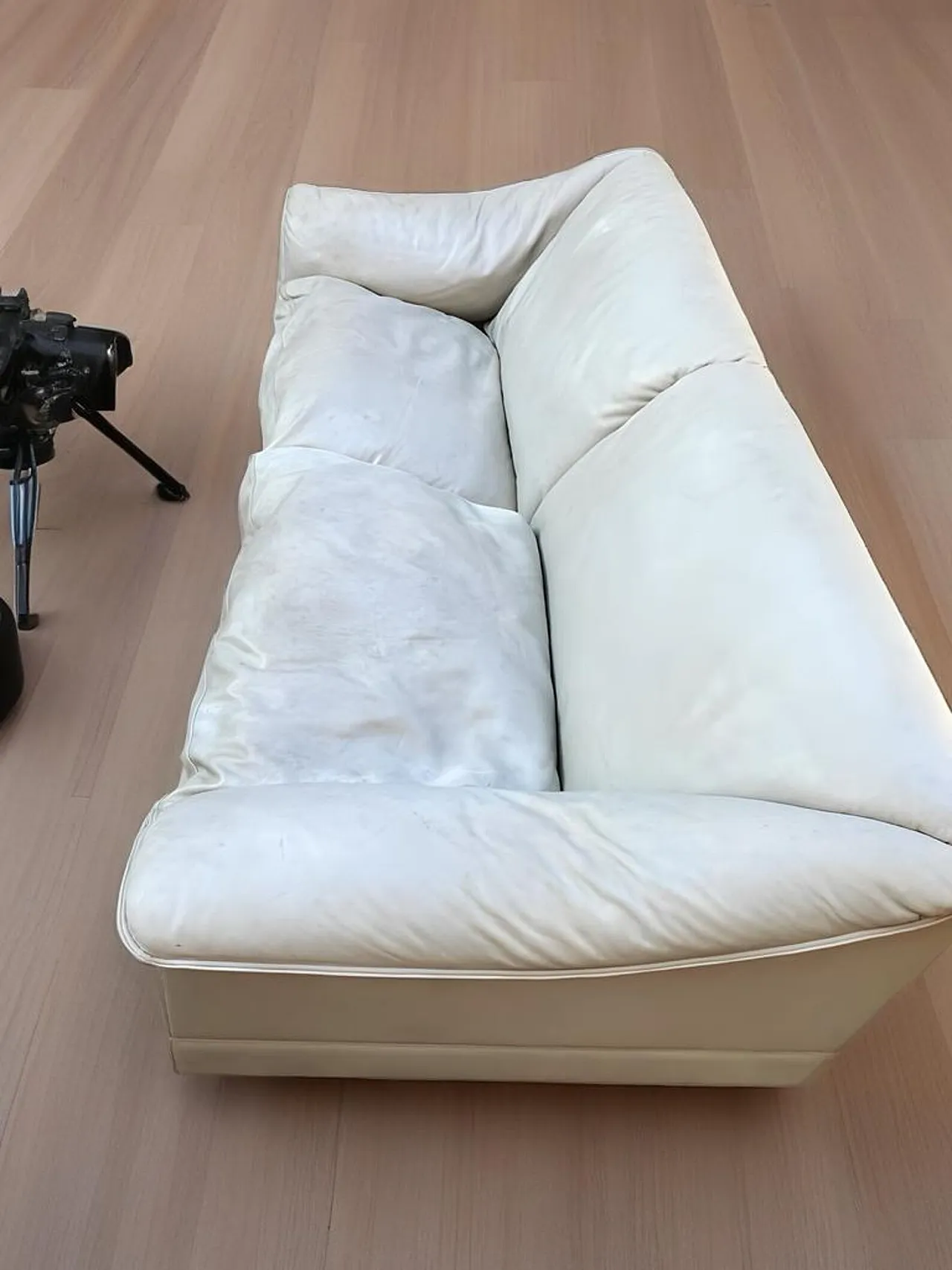 Serenade sofa by Tito Agnoli for Poltrona Frau, 1980s 7