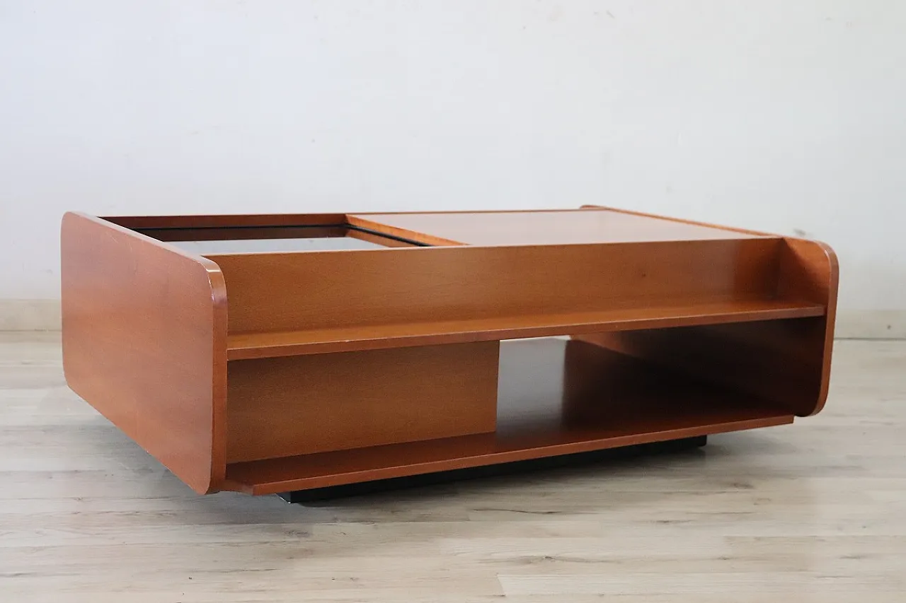 Coffee table with bar compartment, 1970s 2
