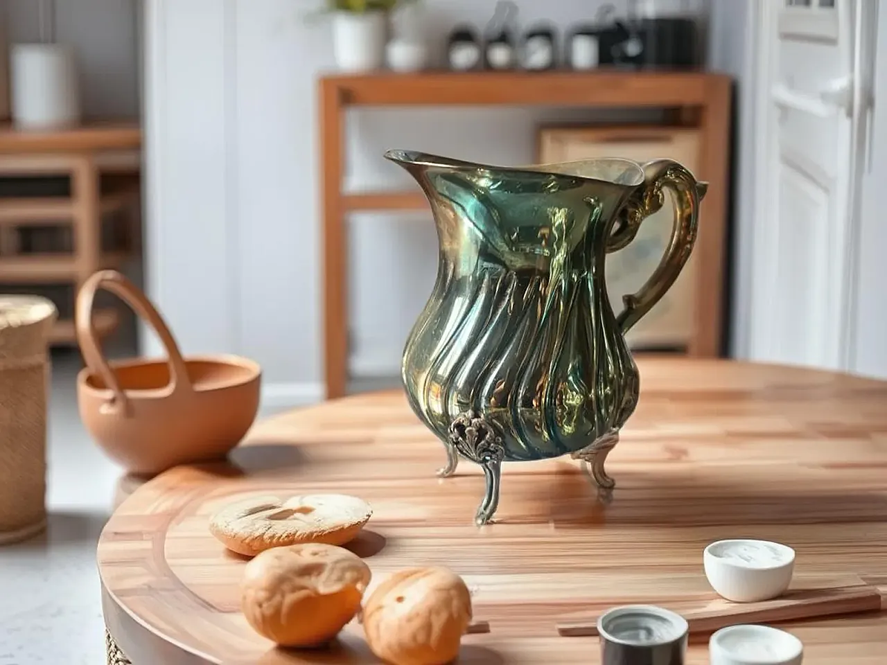 Silver coffee service, 19th century 2