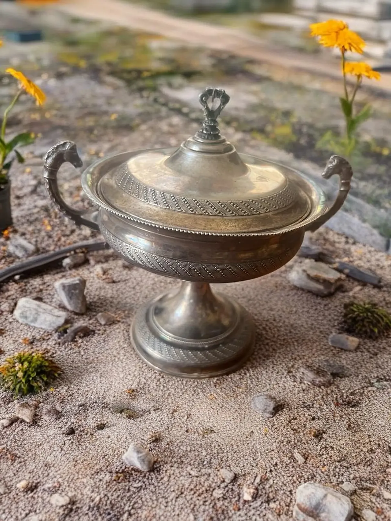 Zuccheriera in argento, anni '80 8