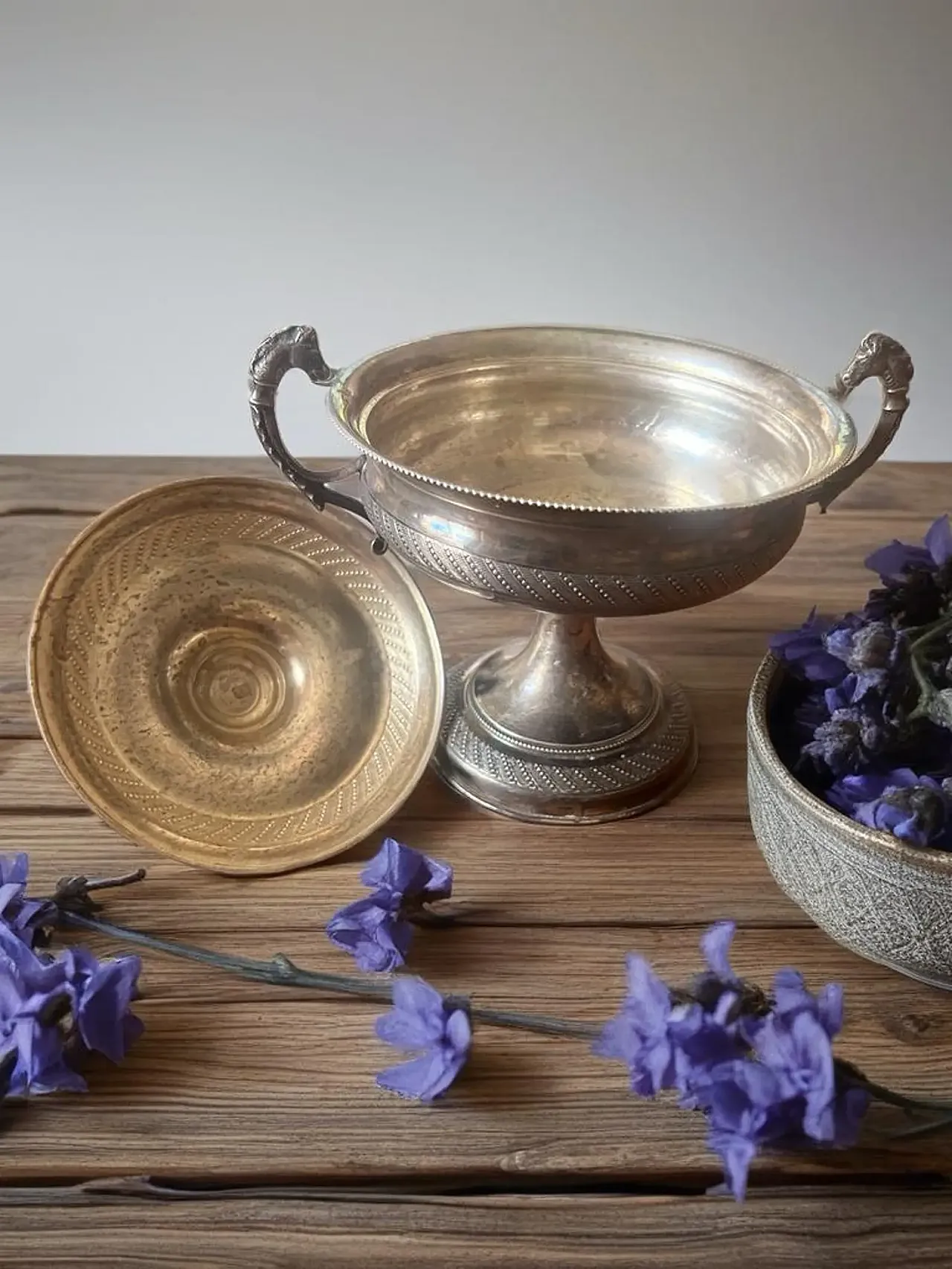 Zuccheriera in argento, anni '80 10