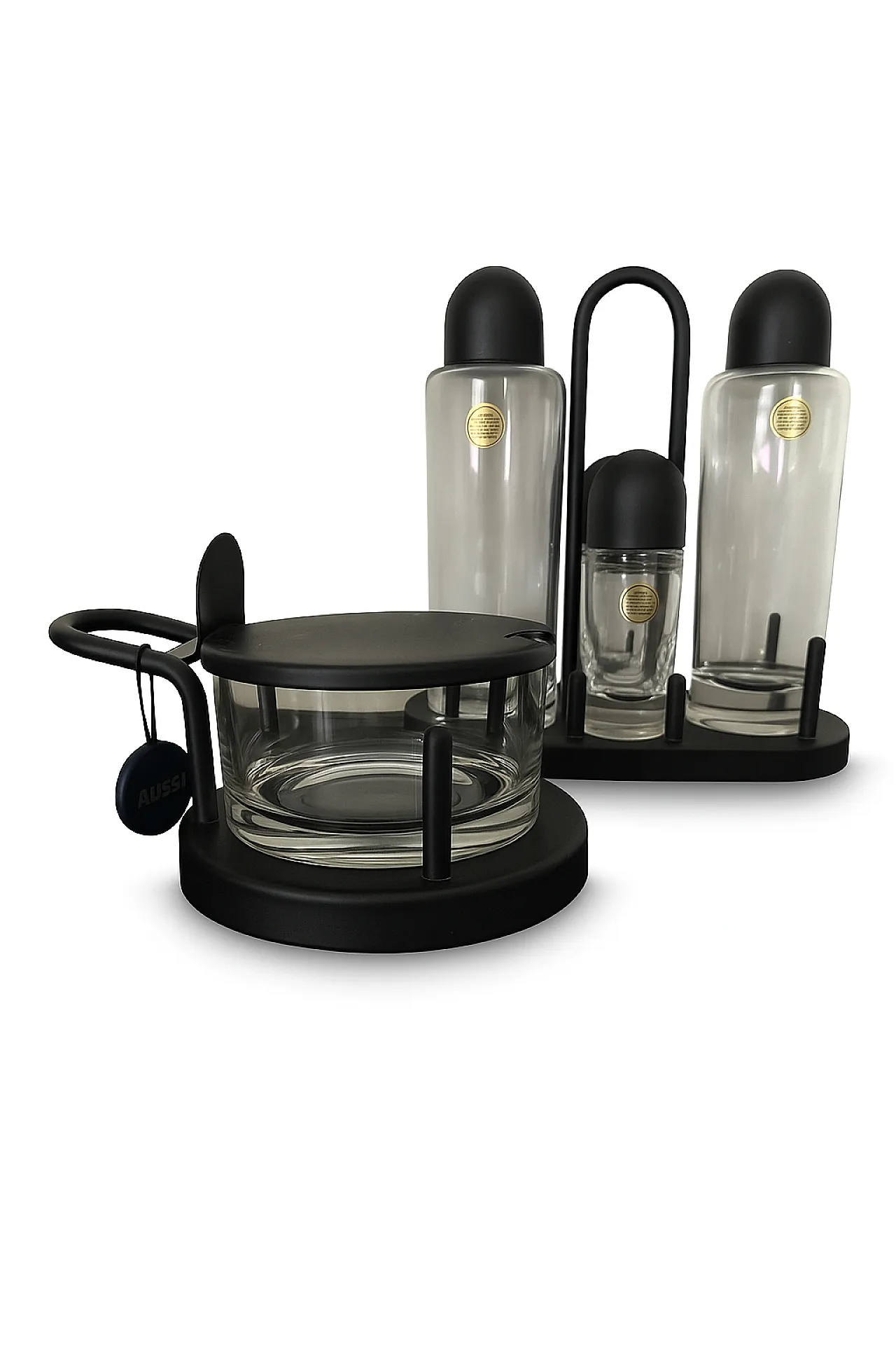 Oliera e formaggiera di Ettore Sottsass per Alessi, 80s 1