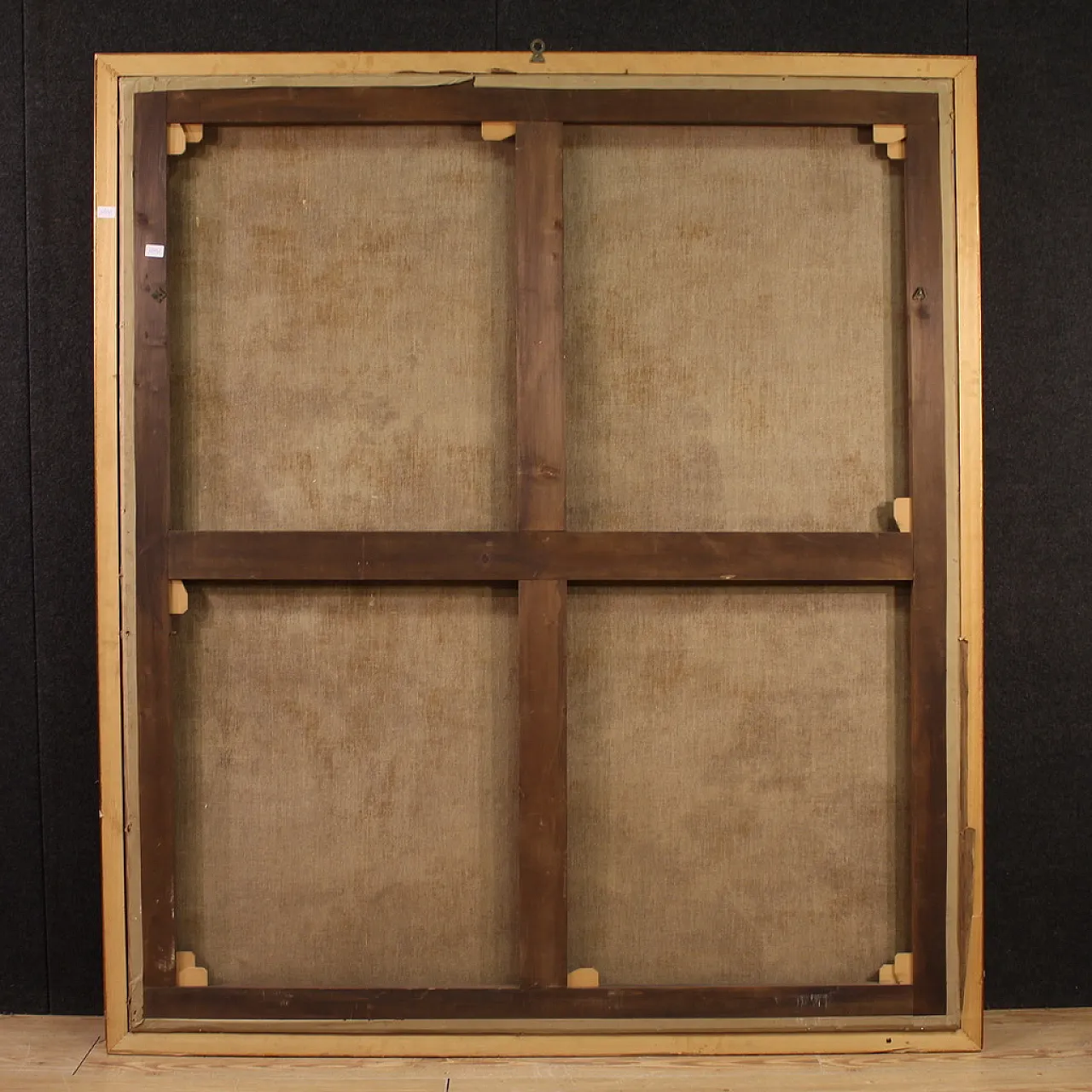 Italian painting Sermon of St. John, 17th century 10