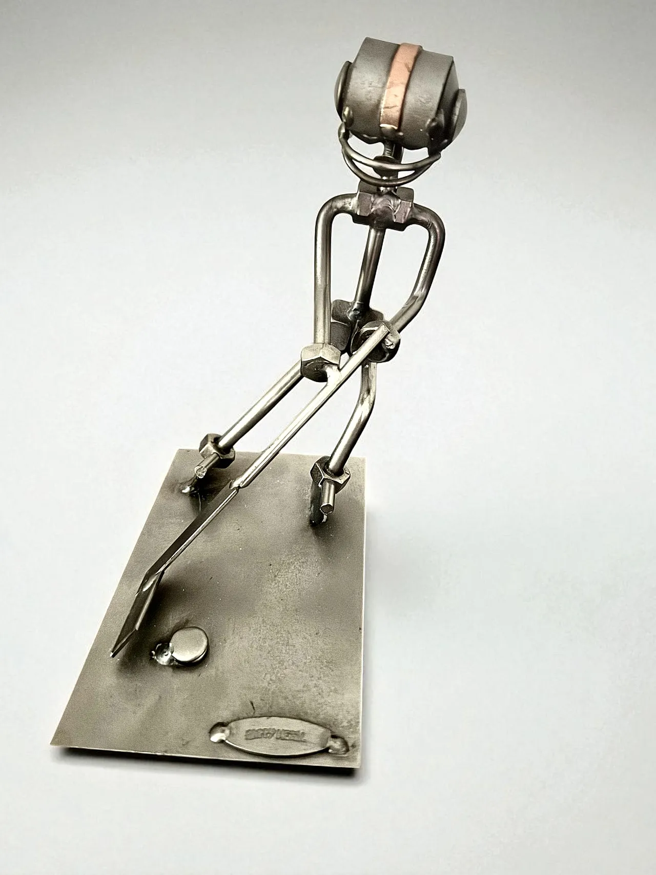 Happy Metal hockey player, 90s 1