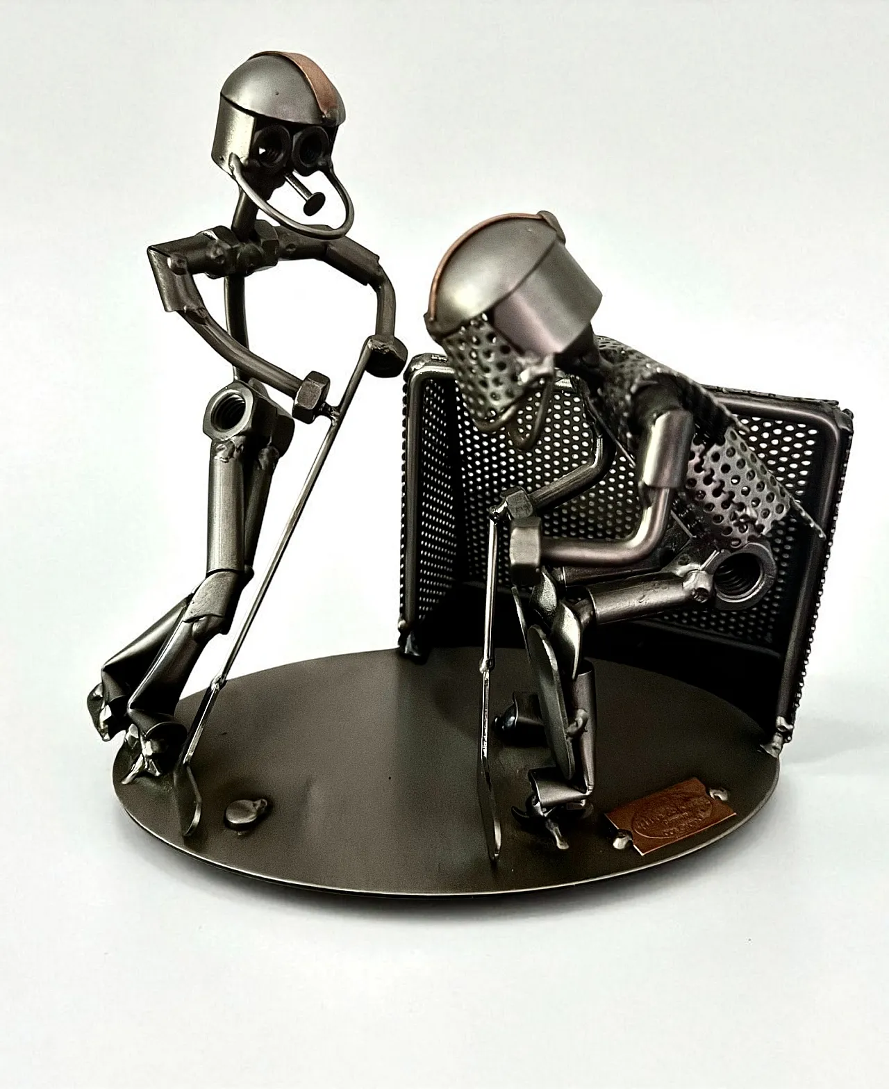 Coppia di giocatori di hockey Hinz & Kunst, anni '90 1