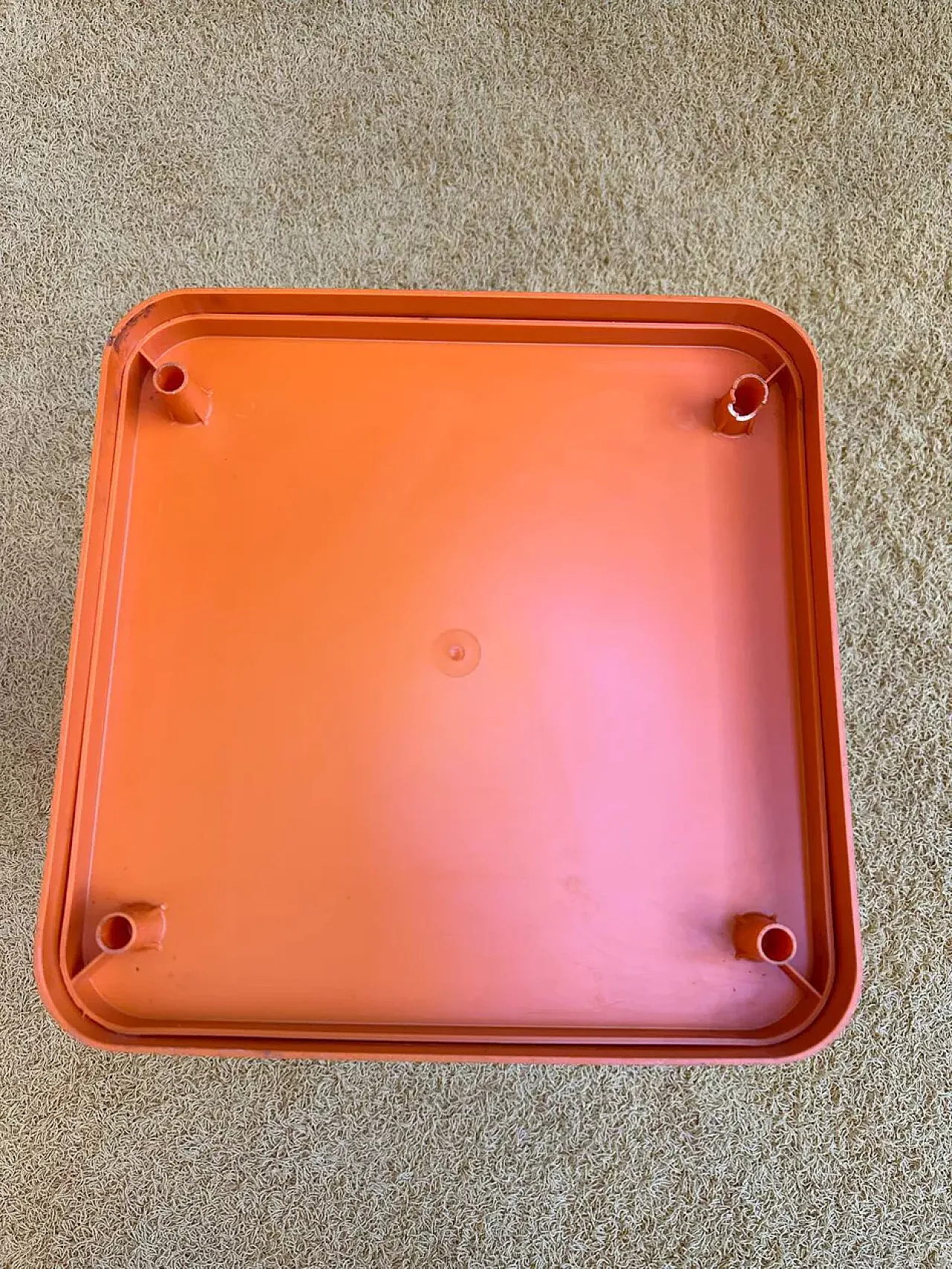 Prisunic Flair plastic bedside table, 1970s 10