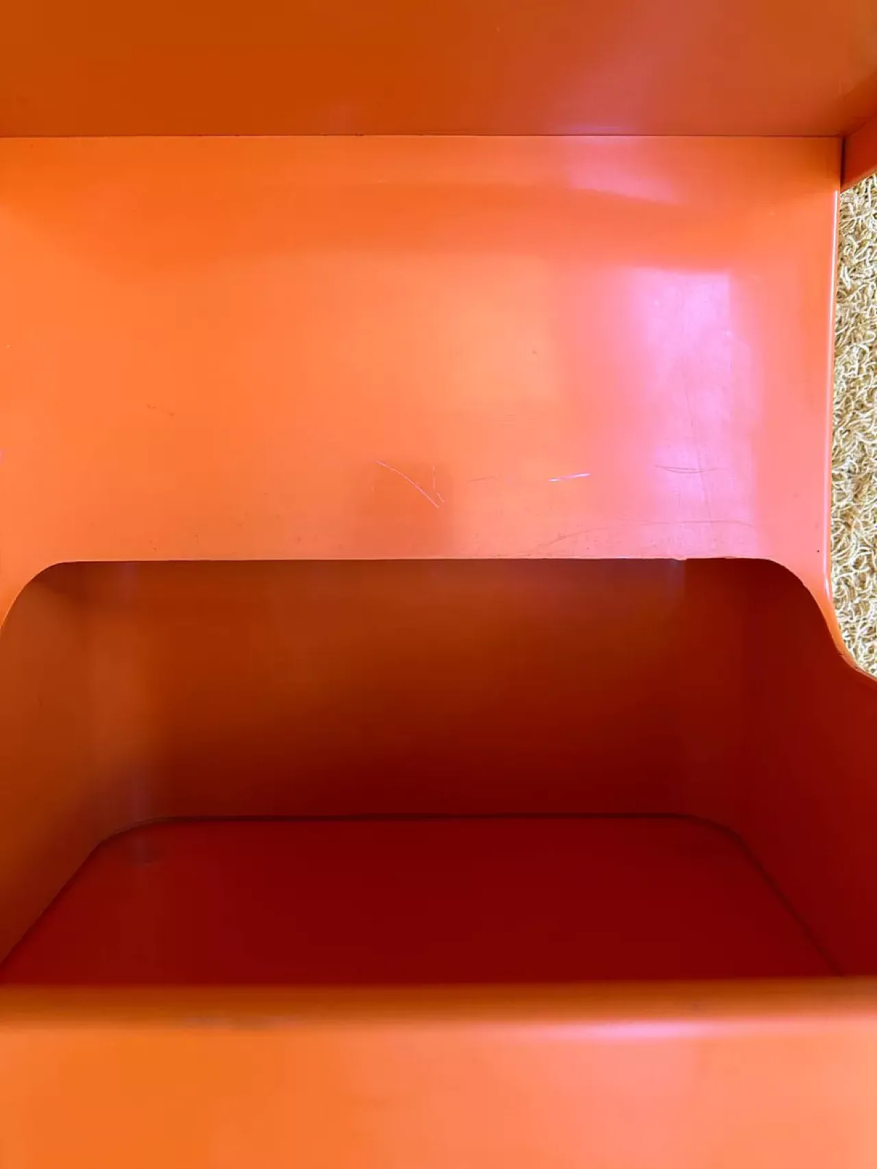 Prisunic Flair plastic bedside table, 1970s 11