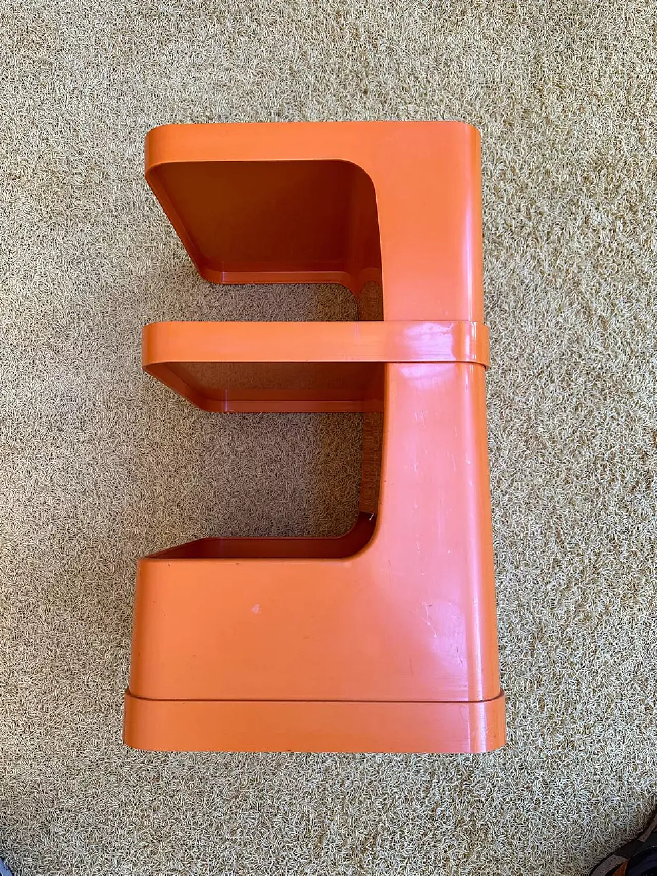 Prisunic Flair plastic bedside table, 1970s 12