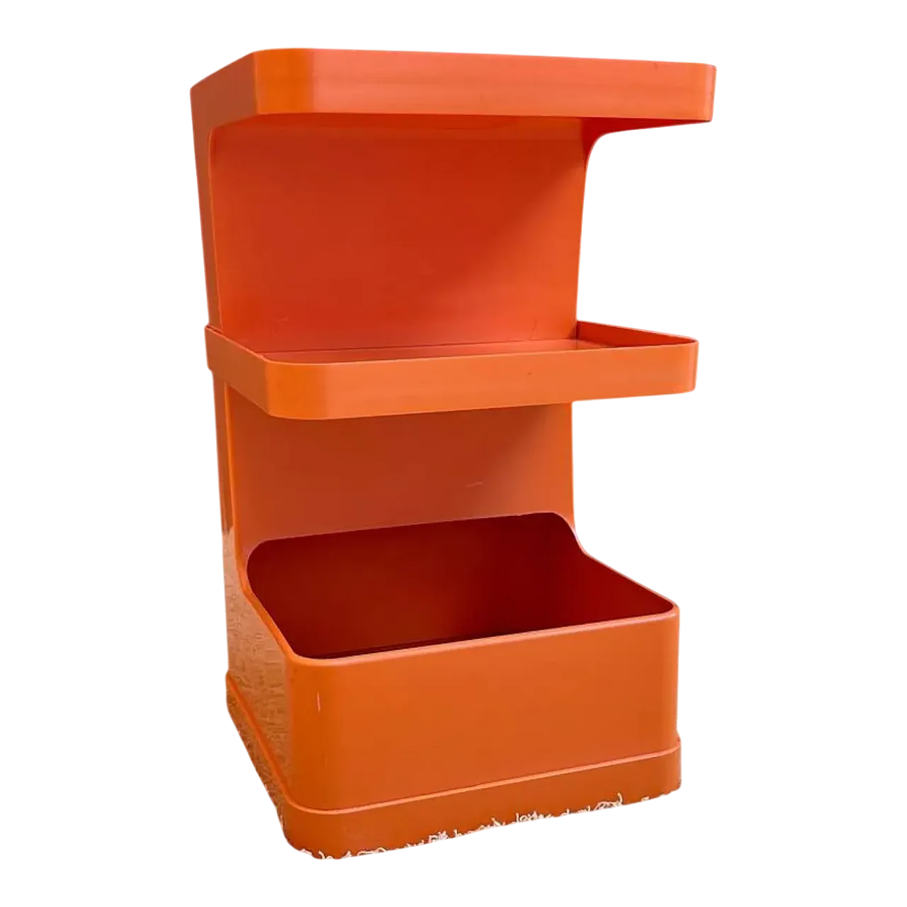 Prisunic Flair plastic bedside table, 1970s 13