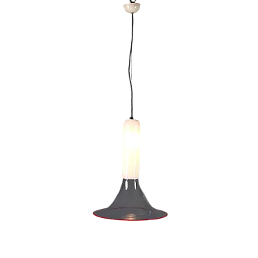 Plafoniera in vetro di Murano, anni '70