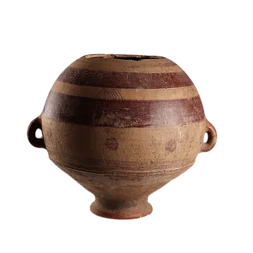 Vaso in terracotta per farina e cereali, '900