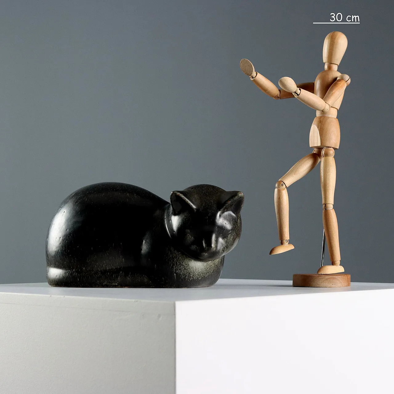 Cat Moses by Lisa Larson, 1980s 2