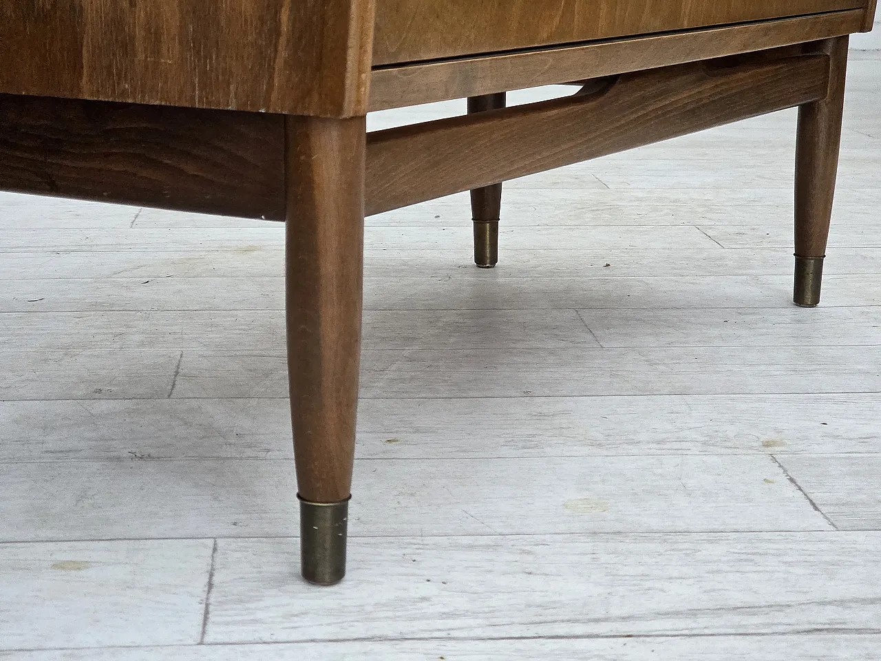 Cassettiera danese, legno di faggio, anni '70 6