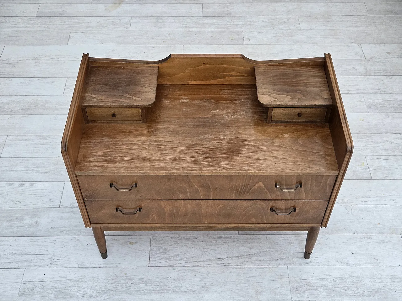 Cassettiera danese, legno di faggio, anni '70 8