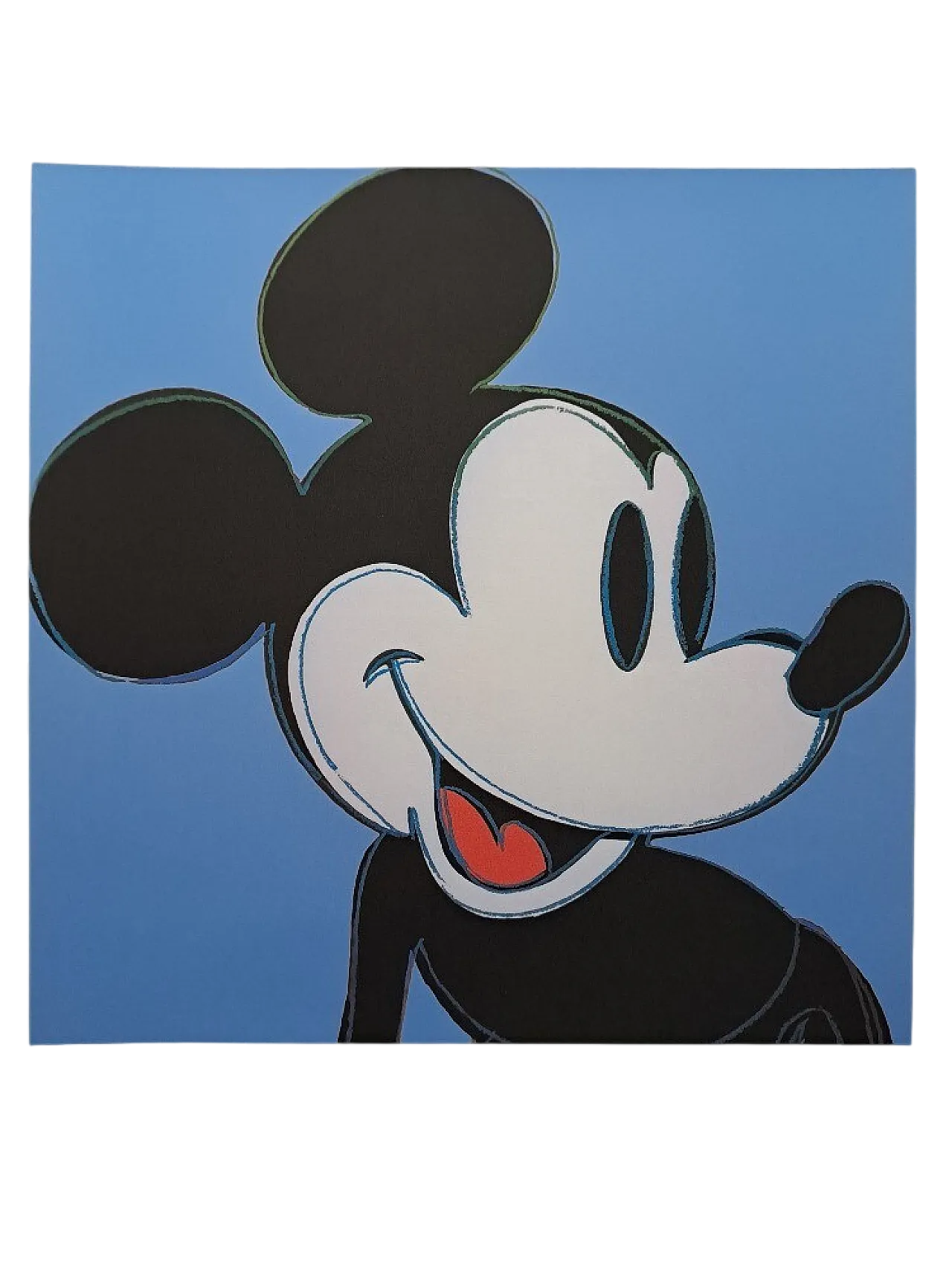 Mickey Mouse by Andy Warhol lithograph, late 20th century 6