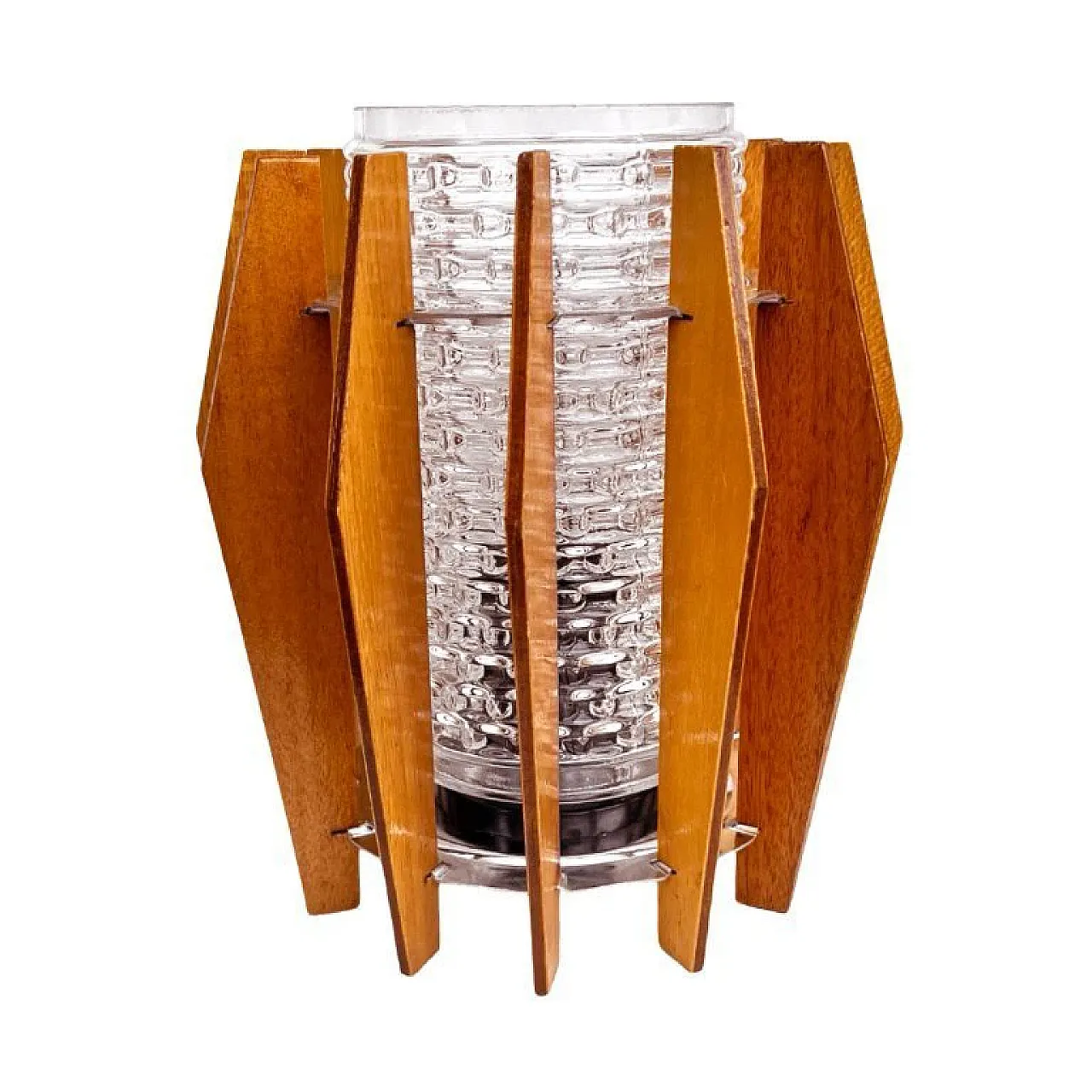 Night lamp, Dřevo Humpolec, 1960s 1