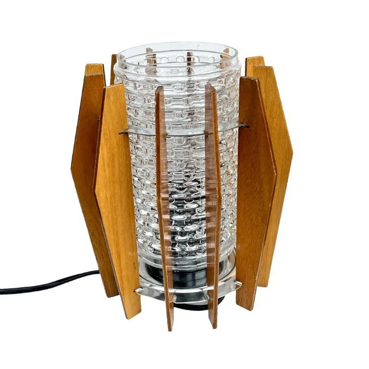 Night lamp, Dřevo Humpolec, 1960s 2