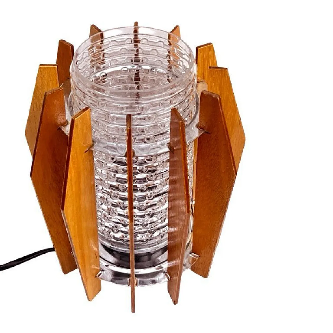 Night lamp, Dřevo Humpolec, 1960s 3