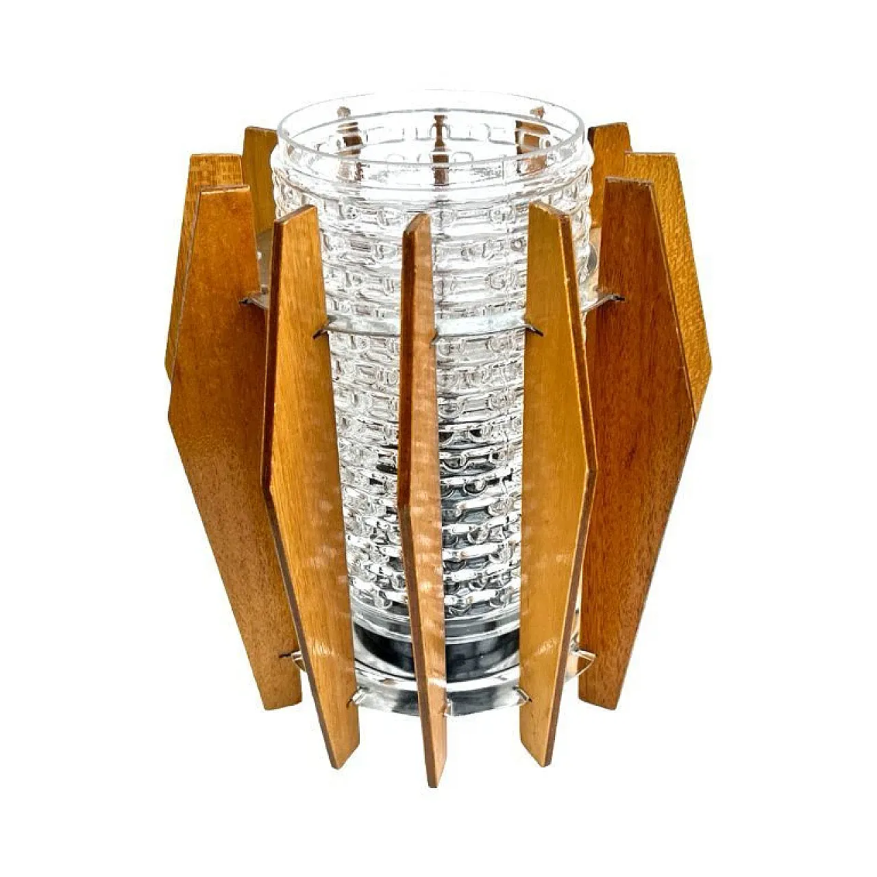 Night lamp, Dřevo Humpolec, 1960s 10